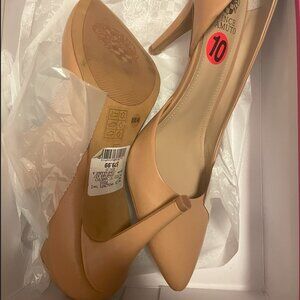 Size 10 - New Vince Camuto shoes - beige heels